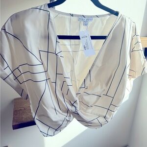 Miou Muse Crop Blouse